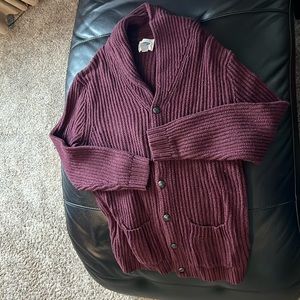 Men’s 2X burgundy, Old Navy cardigan